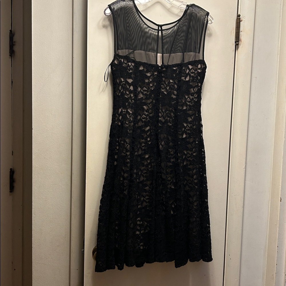Elegant Black Lace Dress